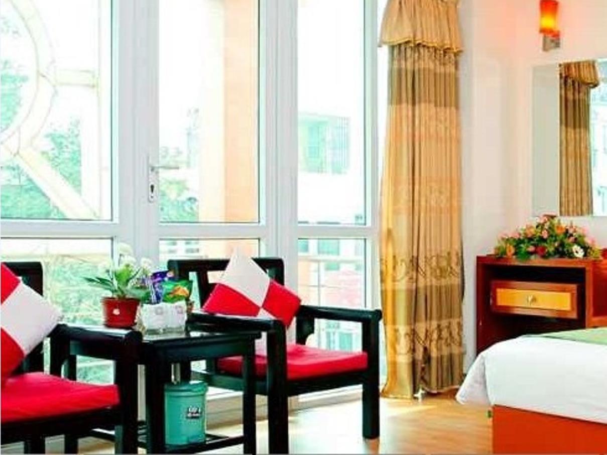 Van Mieu Hotel Hanoi Exterior foto