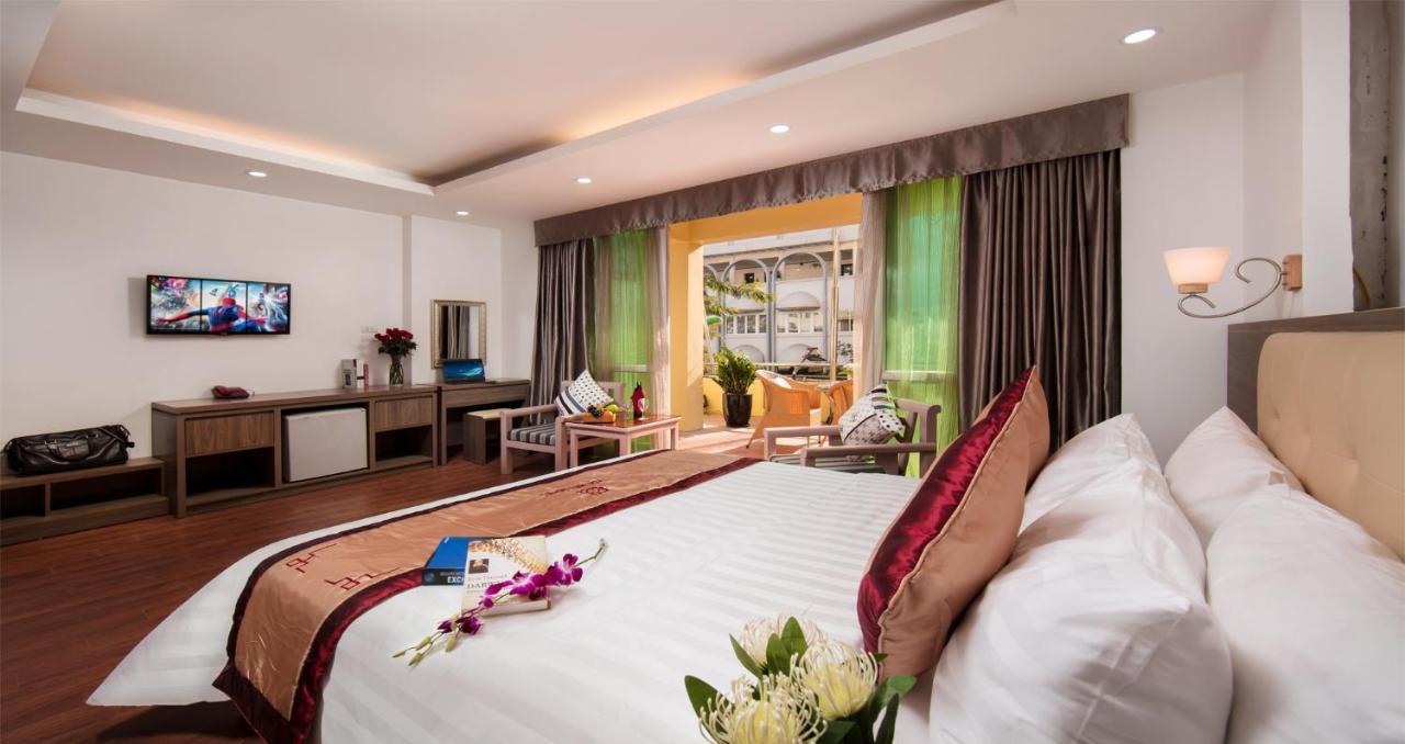 Van Mieu Hotel Hanoi Exterior foto